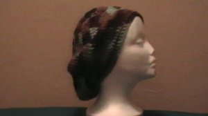 Brown & Blue Multi Hat