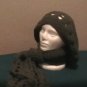 Olive Green Hat & Scarf