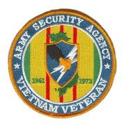 Army security Agency Vietnam Veteran Patch 1961-1973