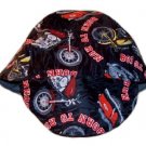 Red Motorcycles Welder Biker hat, your size
