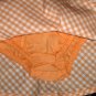 GYMBOREE Freshly Picked Orange Gingham SKORT - Size 6-12 months
