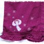 GYMBOREE Winter Princess Burgundy Sparkling ANGEL PANTS - Size 3-6 months