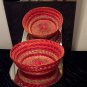 VINTAGE Red Basket *