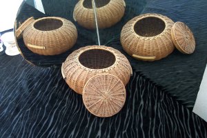 Wicker Basket with Lid *