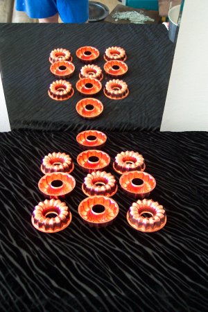 Individual Copper Cake Pans / Jello Molds / Pudding Molds *