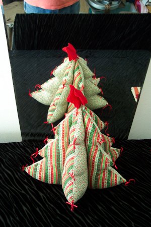 Christmas Tree -- Stuffed -- Handcrafted
