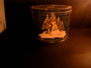 Extra Large Christmas Tin