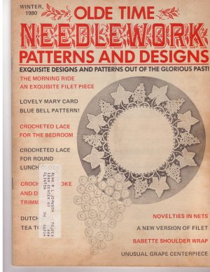 Olde Time Needlework Magazine Winter 1980