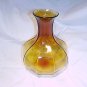 Tiara Glassware -- Amber Colonial Water Bottle