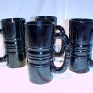 Tiara Glassware -- Kahluha Mugs set of 4