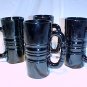 Tiara Glassware -- Kahluha Mugs set of 4