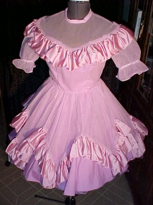 Special Events Purple Square Dance Dress *