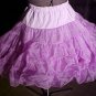 Square Dance Purple Petticoat -- very full -- Raver; Punk; and Harijuku *