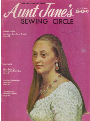 February / March Issue Aunt Jane's Sewing Circle *