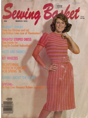 March 1976 Issue Sewing Basket *