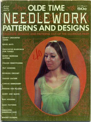 Olde Time NeedleWork Magazine June / July 1973 *