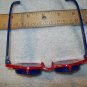 3-D Glasses -- Red Frame with Blue temples -- Childrens Multiple 3-D Glasses *