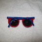 3-D Glasses -- Red Frame with Blue temples -- Childrens Multiple 3-D Glasses *