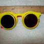 3-D Glasses -- Yellow Frame with Pink temples -- Childrens Multiple 3-D Glasses *