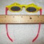 3-D Glasses -- Yellow Frame with Pink temples -- Childrens Multiple 3-D Glasses *