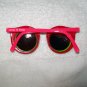 3-D Glasses -- Red Frame with pink temples  -- Childrens Multiple 3-D Glasses *