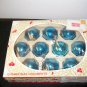 10 Beautiful Blue Round Ornaments