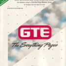 1991 Tri-Cities and Vicinity GTE Telephone Book