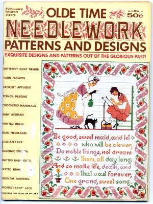 Olde Time Needlework Magazine - 1973 (4 Issues) *