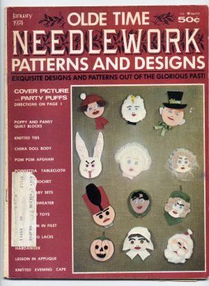 Olde Time Needlework Magazine - 1974 (6 Issues) *