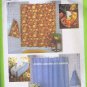8485 Simplicity -- Shower Curtain, Laundry Bag, Tissue Box Cover - (L)