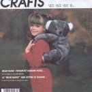 2197 McCall's -- Koala Bear Back Pack - (T-Bla-S-13)