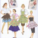 2592 Simplicity -- Retro Vintage Aprons - (T-Bla-S-13)