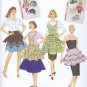 2592 Simplicity -- Retro Vintage Aprons - (T-Bla-S-13)