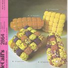 2864 McCall's -- Puff Pillows - (T-Bla-S-13)