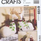6159 McCall's -- Holli-Deer Christmas Decorations - (T-Bla-S-13)