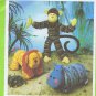 9157 Simplicity -- Monkey, Lion, Hippo -- Stuffed Yo-Yo's - (T-Bla-S-13)