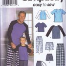 9499 Simplicity -- Night ware for men, Pajamas - (T-Bla-S-13)
