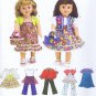 3936 Simplicity -- 18" Doll Clothes - (T-Bla-S-13)
