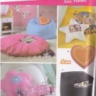 5105 Simplicity -- Ottoman, Bean Bag Chair, Pillows - (T-Bla-S-13)