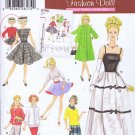 5785 Simplicity -- Barbie Doll Fashions - (T-Bla-S-13)