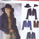 5836 Simplicity -- Jacket and Vest, Bags and Hat - (T-Bla-S-13)