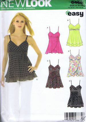 6466 New Look -- Top / Blouse - (L)