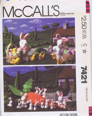 7421 McCall's -- Easter Decorations - (L)