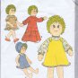 8694 Simplicity -- 18" Doll and Doll Clothes - (L)