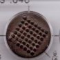 Goodyear Hard Rubber Button / Round with dotted grid *