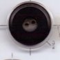 Goodyear Hard Rubber Button -- 3/4" -- Indented Center *