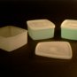 Tupperware -- 3 Square Away containers (B-2)