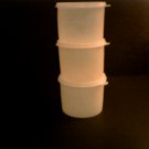 Tupperware -- Set of 3 -- 20 oz Canisters (B-2)