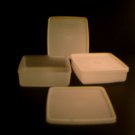Tupperware -- 3 Individual Sandwich Containers (B-2)