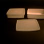 Tupperware -- 2 Individual Sandwich Containers (B-2)